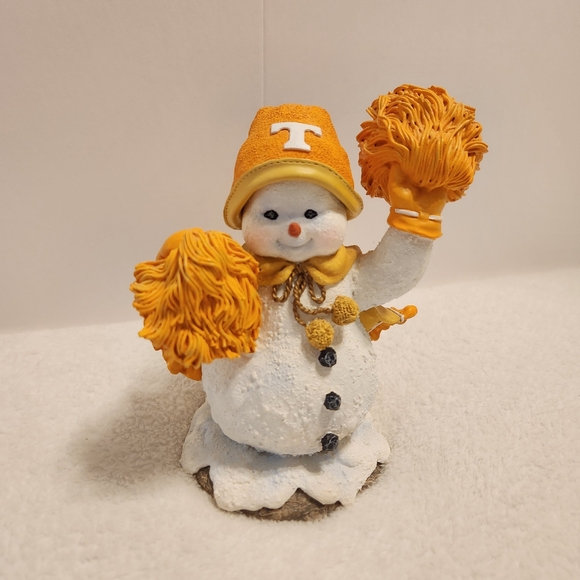 🧡"Alice" Snowman Cheerleader #1 Fan of University of Tennessee Volunteers 2001 - Picture 2 of 7